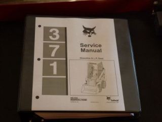 Bobcat 371 (Gasoline & L.P. Gas) Loader Service Manual, 6545574 (2 