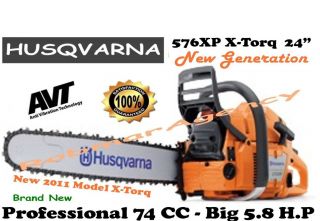 husqvarna 576xp 20 x torq professional chainsaw new fast shipping