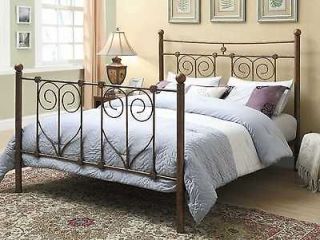 coaster iron beds and headboards queen bed 300266q time left