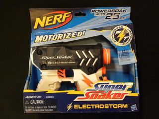 NERF SUPER SOAKER ELECTOSTORM MOTORIZED POWERSOAK UP TO 25 FT NEW