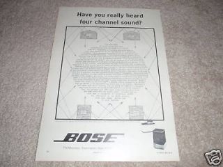 bose rare speaker ad 901 and 501 quad setup 2
