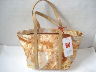 BRACCIALINI Firenze Handbag/Bag/Ca​ramel/Nylon/$2​40/NWT