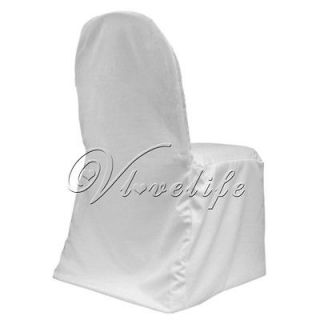 New Polyester Chair Cover For Wedding Party Banquet Event Decorations