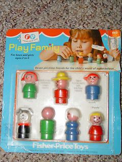 wooden fisher price people in Little People (1963 1996)