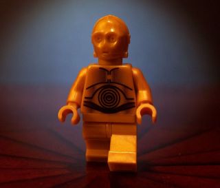 LEGO STAR WARS C3PO C 3PO MINIFIGURE   BRONZE GOLD COLOR   BRAND NEW