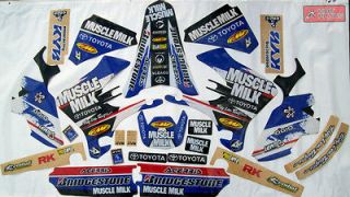 GRAPHICS FOR YAMAHA YZ 250/450 F 2003 2005 YZF YZ450F YZ250F 450F 