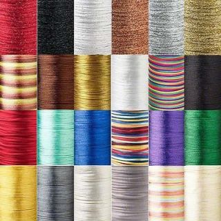 432 Feet 2mm Thick Rattail Satin Craft Beading Cord String Cording For 