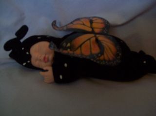10 Unimax Anne Geddes Butterfly Baby Doll Monarch Stuffed Animal 