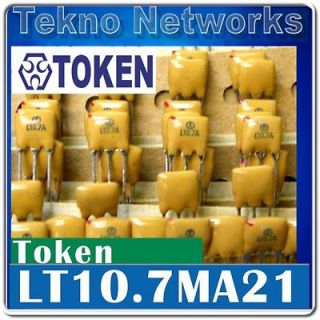 Token  LT10.7MA 10.7MHz Ceramic Filters 400KHz±50  15pcs Same as 