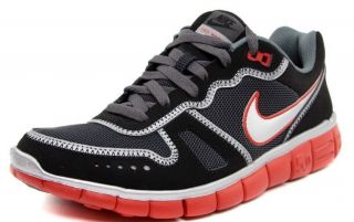 NEW Nike FREE WAFFLE AC Mens Running Shoes Varsity Red Black Trainer 