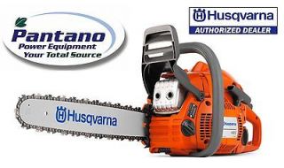 New HUSQVARNA 445 18 45cc Gas Chainsaw Chain Saw   Authorized Dealer
