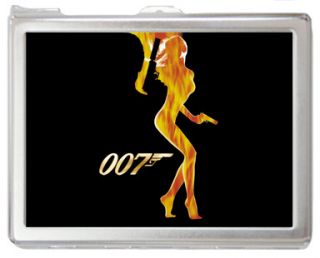 james bond 007 457 card holder case with lighter from
