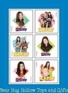12 icarly temporary tattoos party favors  2