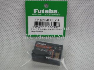 Futaba R604FS E 4 Channel 2.4GHz FASST Receiver No antenna 4PKS 4PKSR