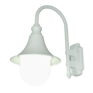 White Bell Shape Outdoor Wall Light Lighting Outdoor Wall Lamp Fixture