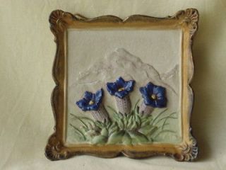 antique ceramic wall decoration schau bach kunst from bulgaria time