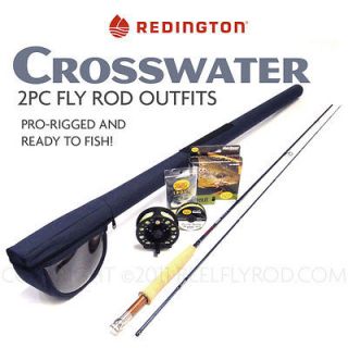 NEW REDINGTON CROSSWATER 476 2 4WT FLY ROD OUTFIT   