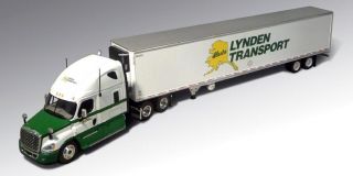 DCP LYNDEN TRANSPORT FREIGHTLINER CASCADIA HIGH ROOF TRACTOR W/REEFER 