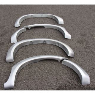 Toyota Hilux Hil ux 2005 Onwards Silver Wheel Arch Extension Fender 