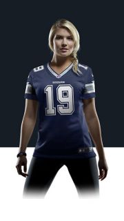   Miles Austin Womens Football Away Limited Jersey 477434_420_A_BODY