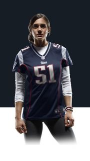    Jerod Mayo Womens Football Home Game Jersey 469907_426_A_BODY