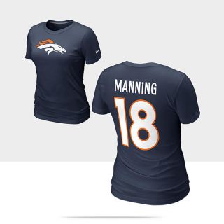    Number NFL Broncos   Peyton Manning Womens T Shirt 510408_425_A