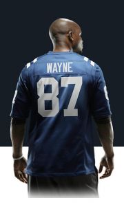    Reggie Wayne Mens Football Home Game Jersey 468955_433_B_BODY