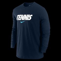  Nike Dri FIT UV Tennis Swoosh Mens T Shirt