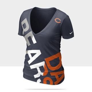 Nike Off Kilter Tri Blend NFL Bears Womens T Shirt 472062_459_A