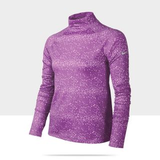 Nike Pro Graphic Hyperwarm Girls Shirt 519008_507_A