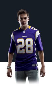    Peterson Mens Football Home Limited Jersey 468928_545_A_BODY