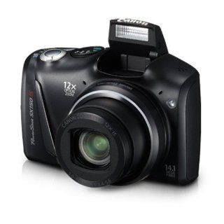 Brand New Canon PowerShot SX150 Is 14 1 MP Digital Camera Black 12x 