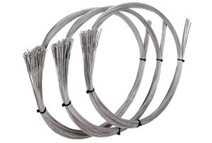 14 Gauge x 14 Foot Long Galvanized Baling Wire Ties