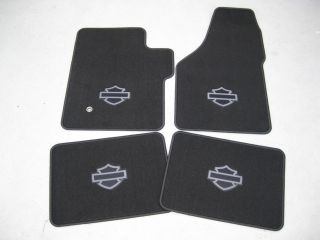 2006 2007 2008 Ford F 250 Harley Davidson Carpeted Floor Mats 4 Piece 