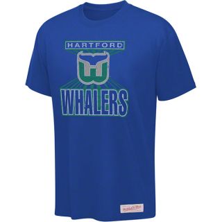 Hartford Whalers Blue Mitchell Ness Home Advantage T Shirt