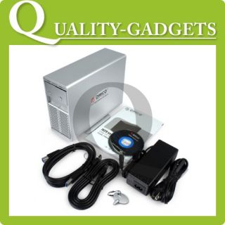 ORICO 7629RUS3 2 Bay 3.5” SATA HDD External Enclosure Tool Free