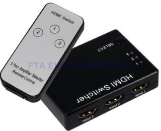 LM31 3x1 HDMI Switch HDMI 1 3B for 3D TV Blueray DVD PS3 Xbox HD PVR 