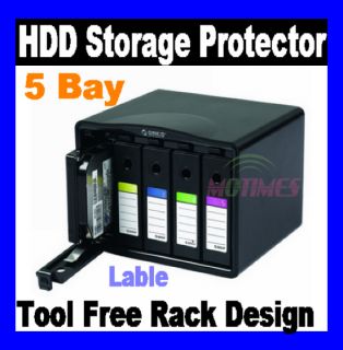 Bay 3 5” Tool Free HDD Hard Drive Protector Case Box