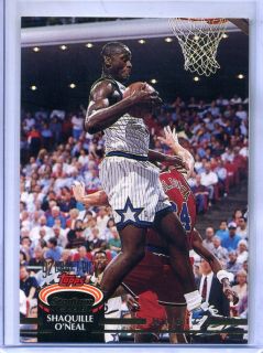 1992 93 Shaquille ONeal Stadium Club 247 Rookie NBA 1 Draft Pick Mint 