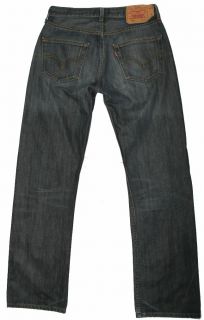 Schöne Levis 501 Jeans COOLE Waschung in W33 L34
