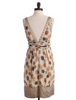   by anna sui size 2 tan a line price $ 51 00 originally priced at $ 189