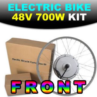 Front 36V 700W 26 Electric Bicycle Engine Kit Conversion Scooter Motor 