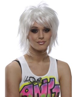 unisex 80s wig platinum adult product id 24770 08 free