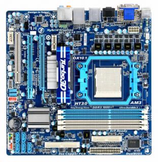    880GMA UD2H Micro ATX Motherboard AMD 880G DDR3 PCI E x16 HDMI DVI D
