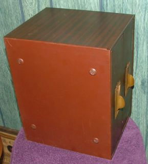 Vintage Antique Clock Makers Parts Cabinet C & E Marshall Co (2 drawer 