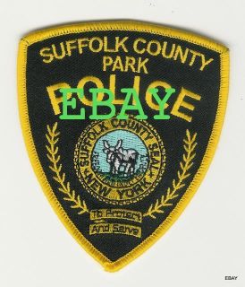 New York Suffolk County Park Police Patch