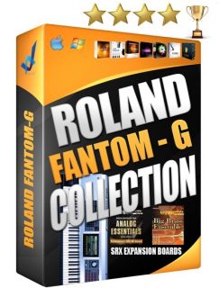Roland FANTOM G Collection FOR ABLETON FL STUDIO PROTOOLS SRX samples 