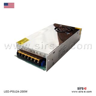   Controller Power Supply 200 Watts 24V 8.33A Strips Rope   USA Seller
