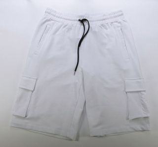   225 Armani COLLEZIONI Active White Sport Shorts US M EU 50