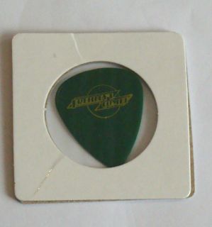 Ace Frehley Frehleys Comet green and yellow Tour Guitar Pick KISS
